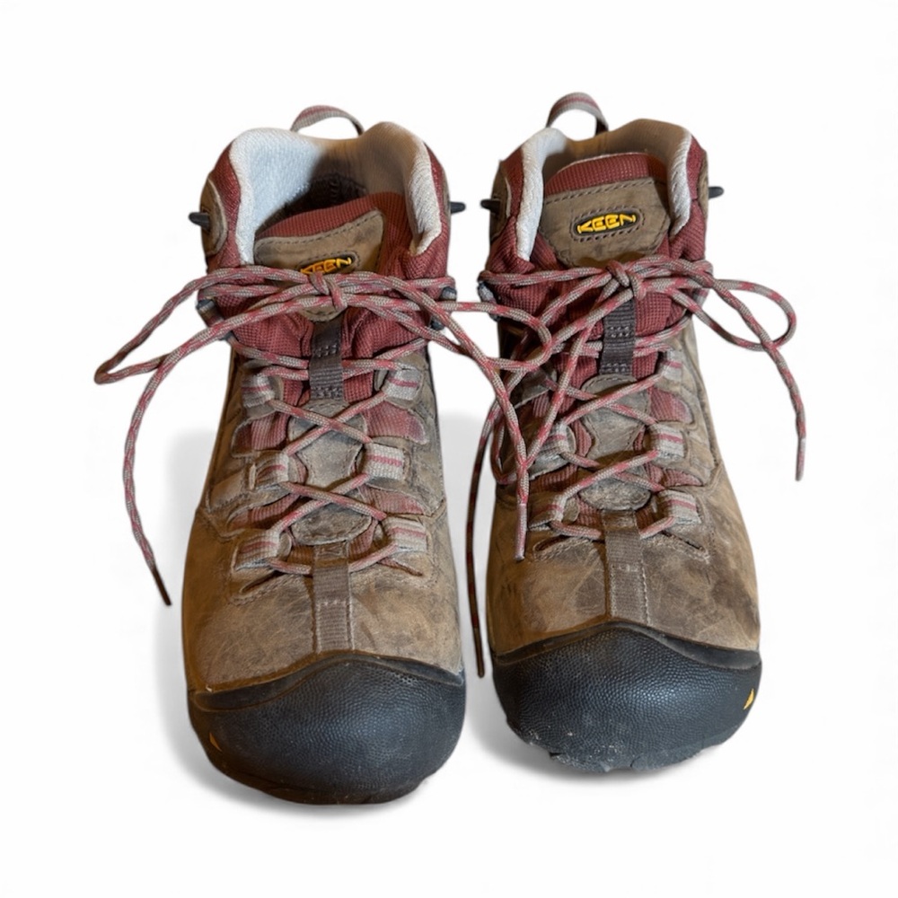 Keen Tan and Black Outdoor Boots